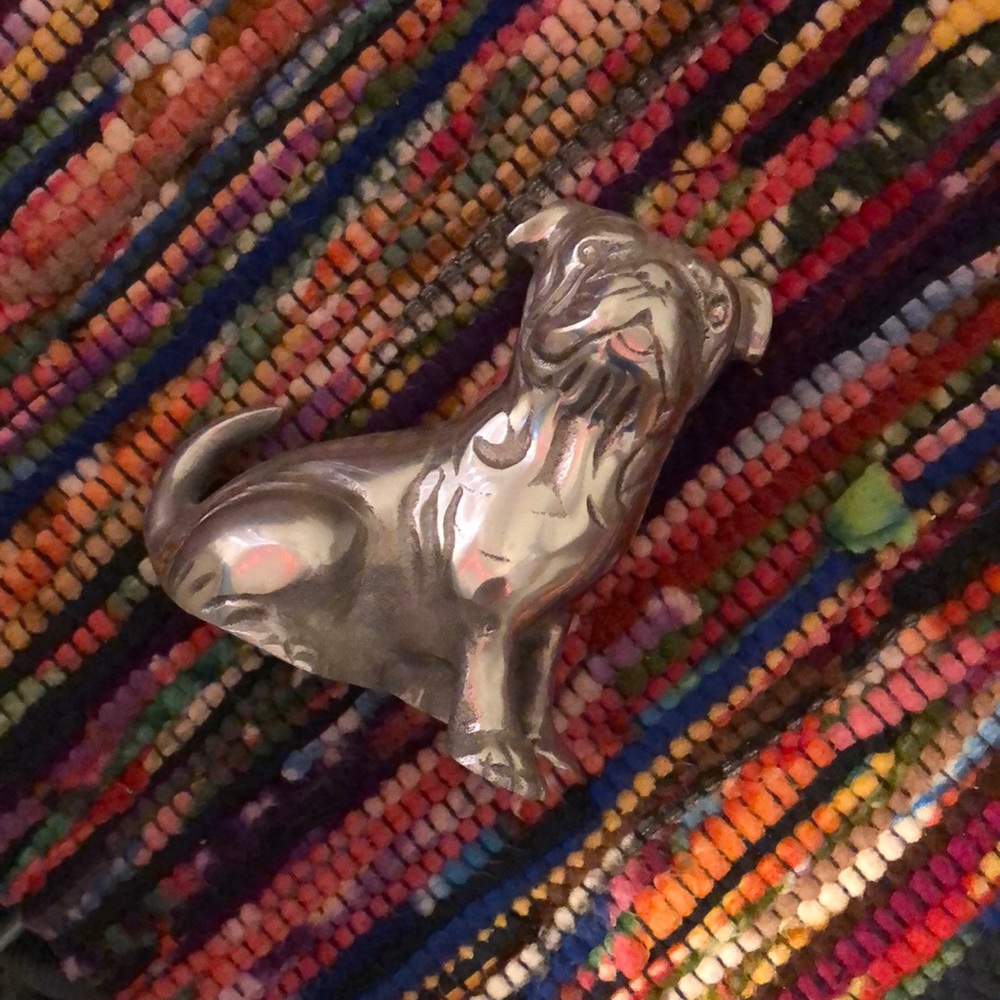 Dog desk decoration